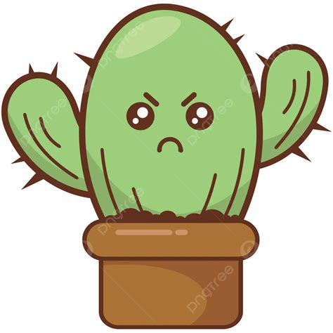 Angry cactus - 28-abr-2019 - Buy Angry Cactus by memoangeles on GraphicRiver. Angry Mexican cactus. Vector clip art illustration with simple gradients. All in a single layer. EPS10 file included.